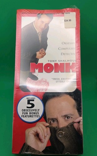 Monk season one - dvd, tony