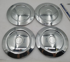 Kit N 4 Coppe ruota copri mozzo Fiat 238 1^ prima serie in acciaio originali nuo