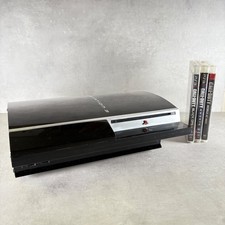 PLAYSTATION 3 CONSOLE mod. CECHK04 80 GB Nero Sony PS3 Con Cavo +Giochi