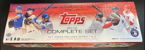2012 topps baseball complete - 2012,