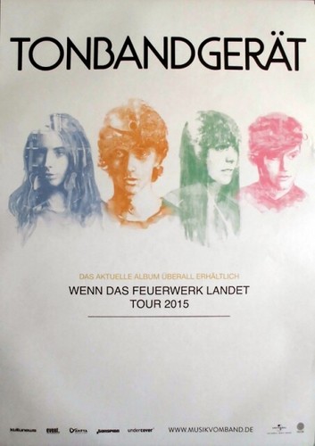 Tonbandgerät 2015 plakat - tonbandgerÄt,