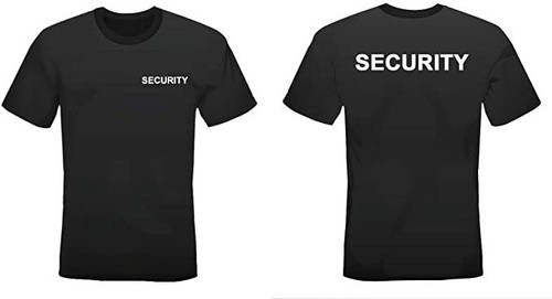 Security shirt maglietta - security, t-shirt