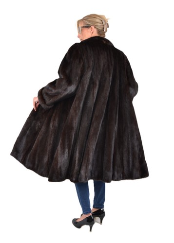 A5906 cappotto visone vera - a5906,