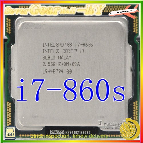 Processore intel core 860s - processore, i7-860s