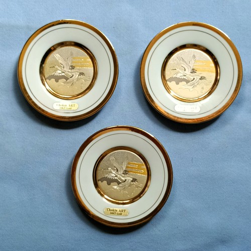 Set di3 piatti decorativi