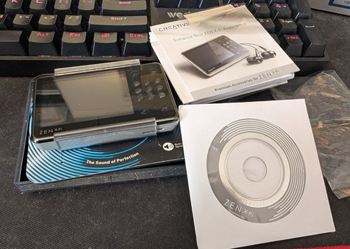 Lettore mp3 creative zen fi - lettore, x-fi