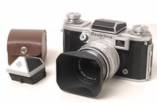 KW Praktina IIA con Carl Zeiss Jena Tessar 50mm f.2,8 e Mirino Prismatico