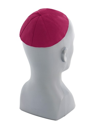 Zucchetto viola amaranto - zucchetto,