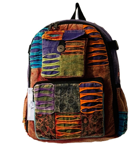 Zaino patchwork bohemien - zaino,