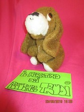 TRUDI:PELUCHES CANE N 26 ,COCKER ? MARRONE ,MUSO BIANCO,VINTAGE  ,MADE IN ITALY 