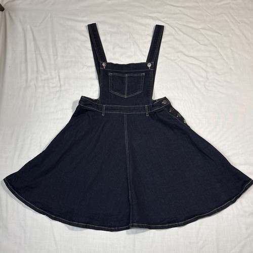 Hell bunny denim overalls - denim,