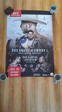 SUPER RARA! Poster firmato UFC