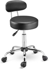 Sgabello Con Ruote E