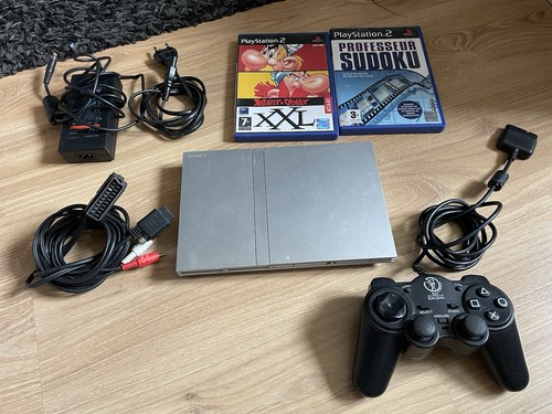 Console ps2 playstation slim - ps2,