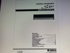 Yamaha S80 Manuale di servizio