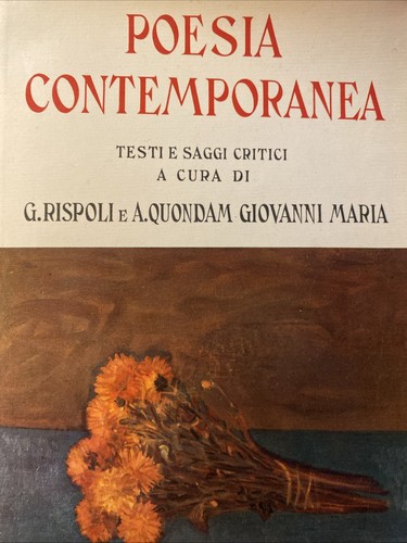 Poesia contemporanea testi - poesia,