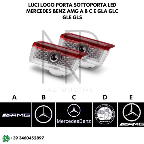 Luci logo porta - luci,
