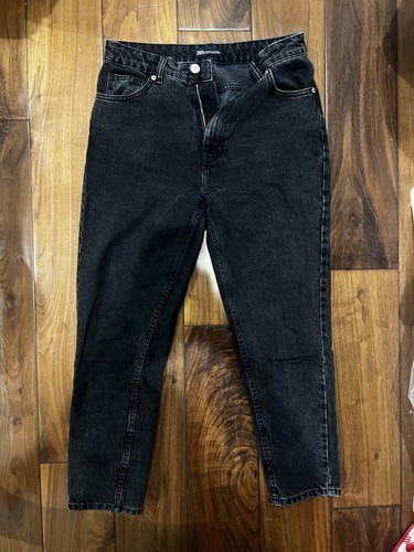 Jeans donna zara nero lavaggio - zara,
