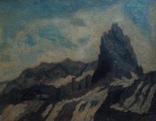 DIPINTO VISTA DOLOMITI