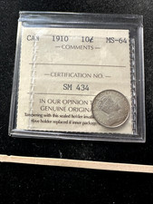 1910  ICCS  Graded Canadian