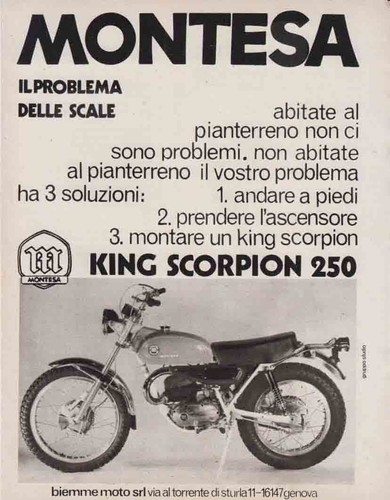 Advertising pubblicità moto - advertising,