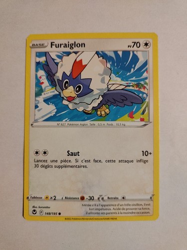 Carte pokemon furaiglon - carte,