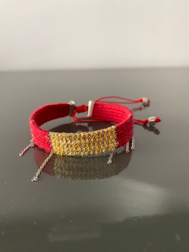 Bracciale intrecciato con - , la