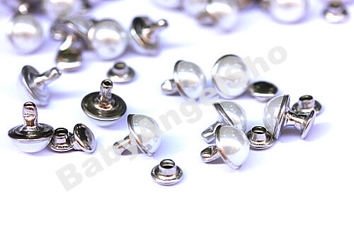 Borchie sfuse perla rivetto - sfuse,