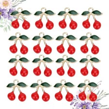 20 Pcs Ciliegia Ciondolo