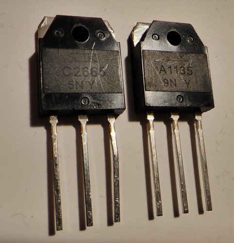 Coppia transistor c2665 - coppia, a1135