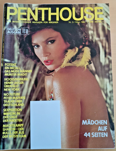 Penthouse germania marzo - marzo, 1982