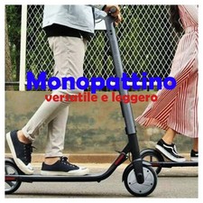 MONOPATTINO 2 RUOTE ALTEZZA REGOLABILE VELOCE LEGGERO VERSATILE ADULTI RAGAZZI