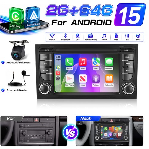 Autoradio 64gb carplay - 4+64gb,