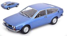 Modellino auto scala 1:18 ALFA ROMEO ALFETTA GT BLUE modellismo da collezione