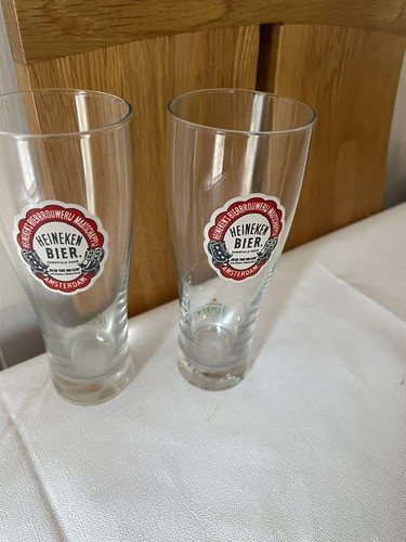 Rare item pair heineken - pair, of