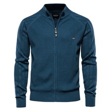 Cardigan uomo Argyle cotone