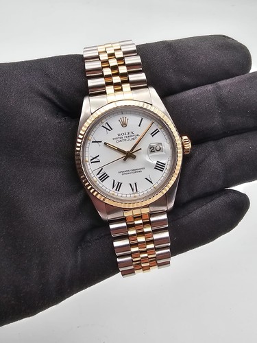 Rolex datejust 36mm 18k - rolex,