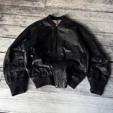 Giubbotto Bomber Uomo Pelle