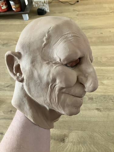 Maschera uomo calvo vecchio