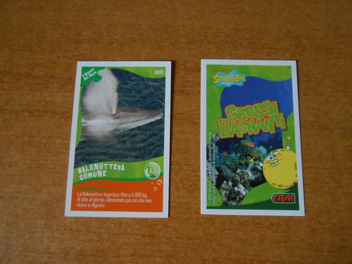 Figurina card spongebob crai - card,