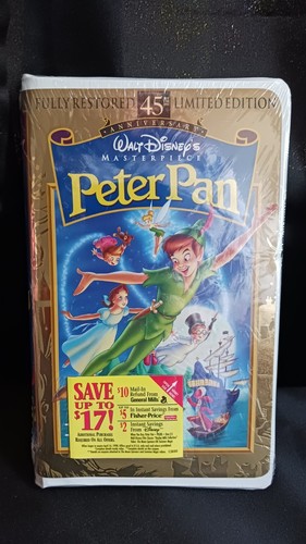 Walt disney peter pan vhs - disney's,