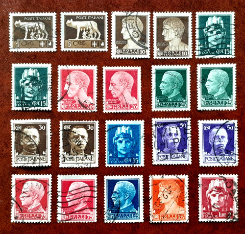 Francobolli antichi collezione