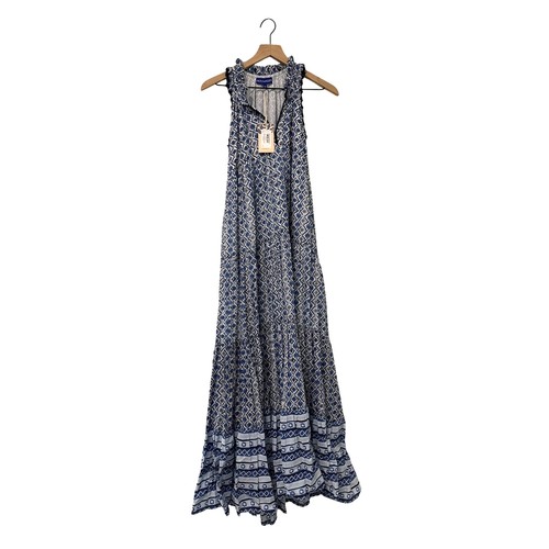Abito bohemien maxi cotone