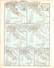 Carta geografica ITALIA