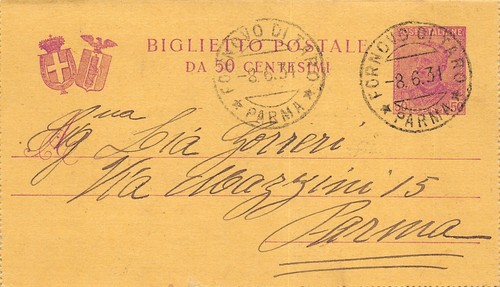 21b biglietto postale da - biglietto,