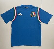 Nazionale Italiana Rugby T-shirt Robe Di Kappa Taglia M