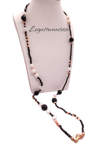 Collana donna lunga - collana, perle