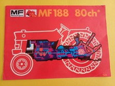 Dépliant ancien Tracteur