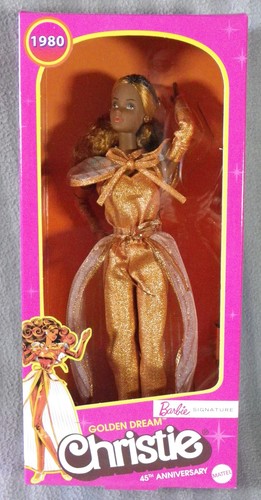 Barbie christie 45th golden - aa,