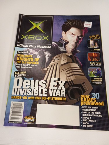 Xbox magazine september 2003 - magazine,